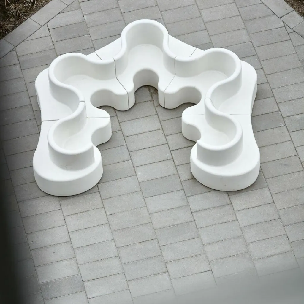 Outdoor-Sofas & Sessel^Verpan Cloverleaf In/Outdoor Sofa Mittelelement
