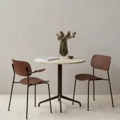 Stühle^Audo Co Dining Plastic Armlehnstuhl