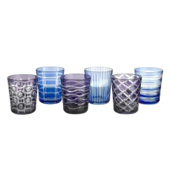Gläser^pols potten Cobalt Glas 6er Set