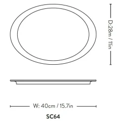 Tabletts^&Tradition Collect SC64 Tablett