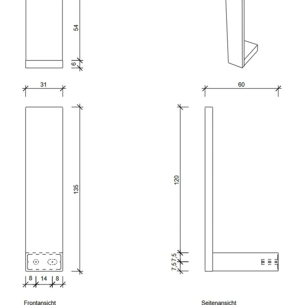 Badaccessoires^Decor Walther Contract Ersatzrollenhalter
