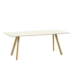 Tische^HAY Copenhague CPH30 2.0 2.0 Esstisch Linoleum 200x90cm