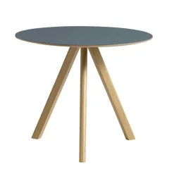 Tische|Esstische^HAY Copenhague CPH20 2.0 Esstisch Linoleum Ø90cm