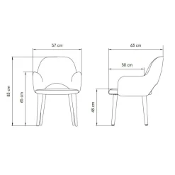 Stühle^pols potten Cosy Armlehnstuhl