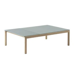 Beistelltische^Muuto Couple Couchtisch 120x84x35 cm gewellt