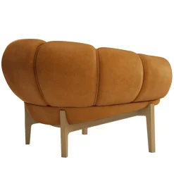 Sessel^Gubi Croissant Lounge Chair Leder