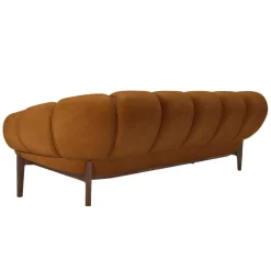 Sofas^Gubi Croissant 3-Sitzer Sofa 230x88cm Leder