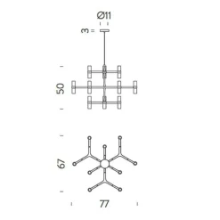 Nemo Crown Minor Kronleuchter| Kronleuchter