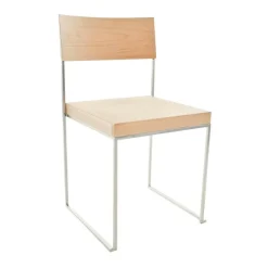 Lapalma Cuba S56 Stuhl Sitzfläche Holz stapelbar| Stühle