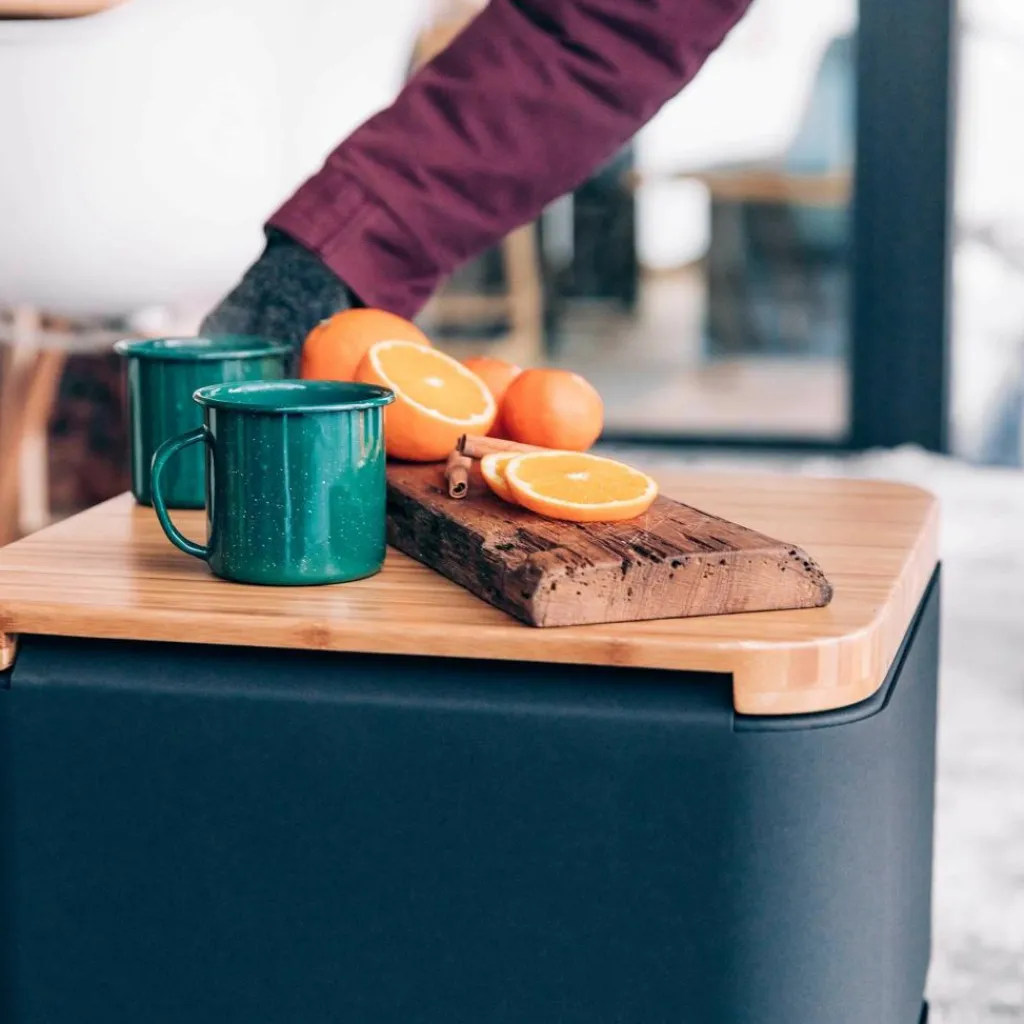 höfats Cube Auflagebrett für Feuerkorb| Grills & Feuerstellen