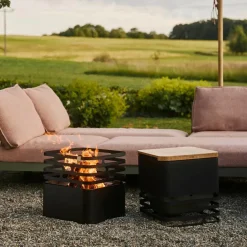 höfats Cube Auflagebrett für Feuerkorb| Grills & Feuerstellen