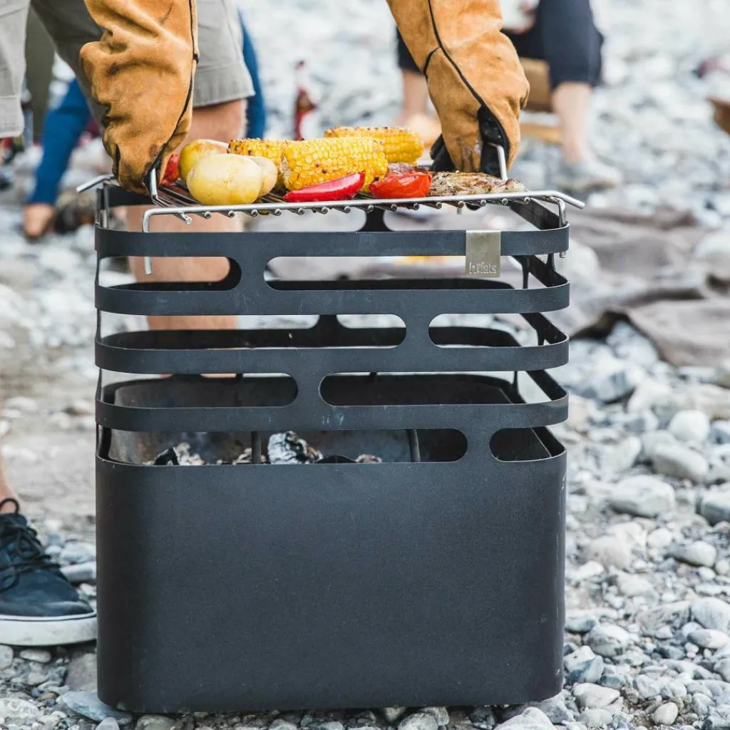 höfats Cube Grillrost für Feuerkorb| Grills & Feuerstellen