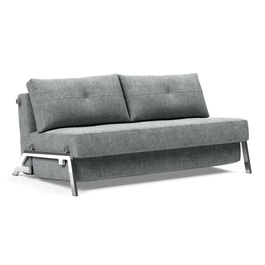 Innovation Living Cubed 160 Schlafsofa Chrom 165x103cm| Sofas|Schlafsofas