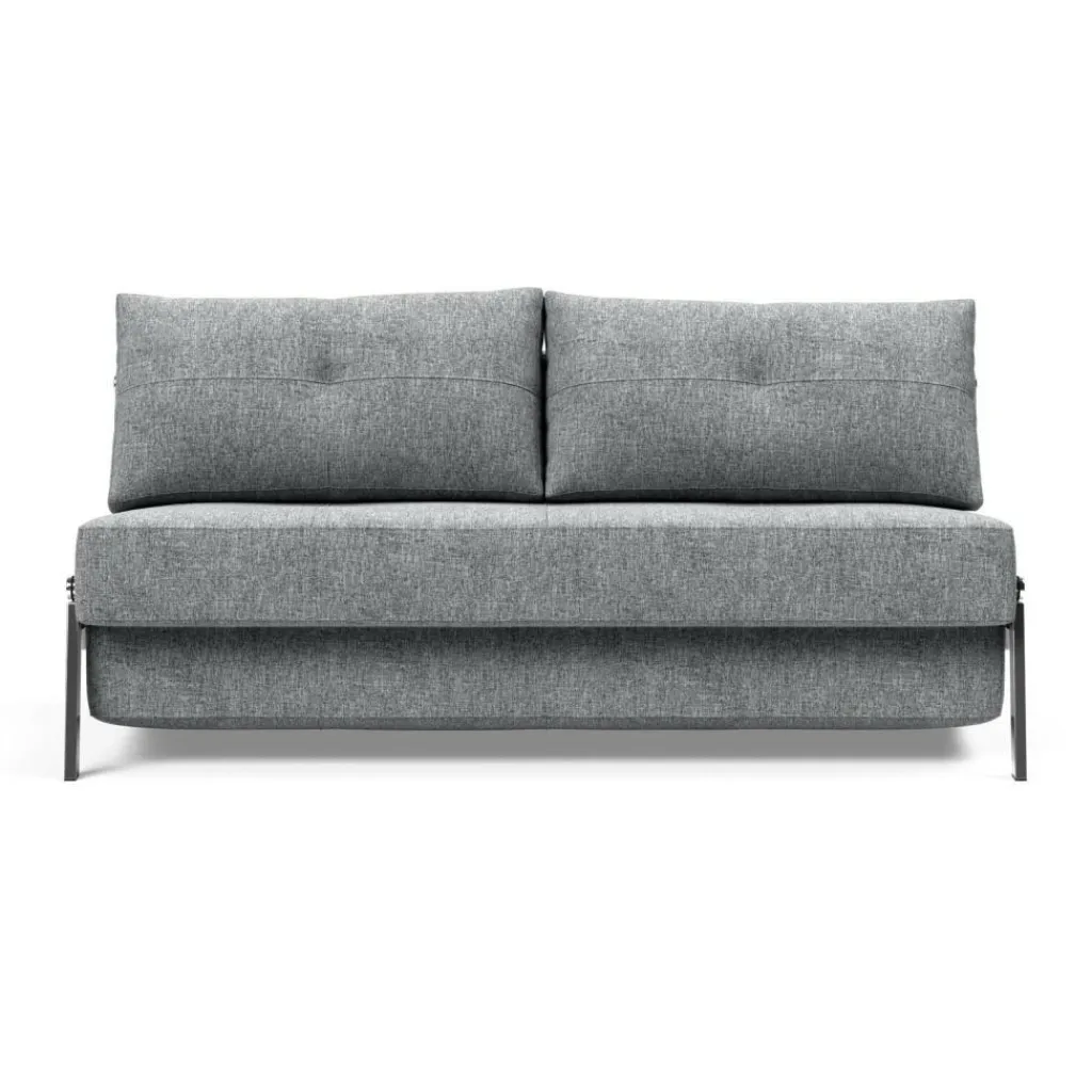 Innovation Living Cubed 160 Schlafsofa Chrom 165x103cm| Sofas|Schlafsofas
