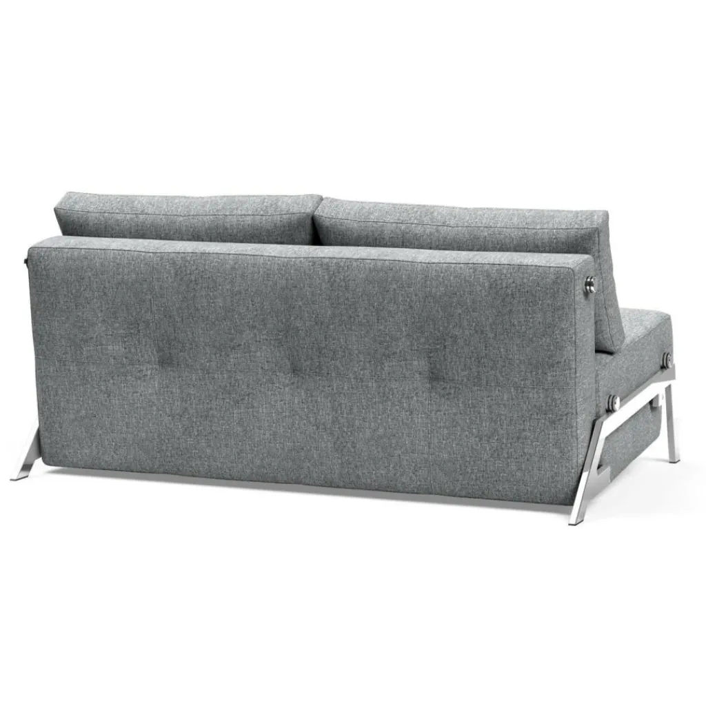 Innovation Living Cubed 160 Schlafsofa Chrom 165x103cm| Sofas|Schlafsofas