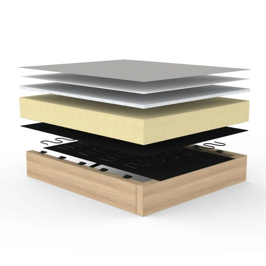 Innovation Living Cubed 160 Schlafsofa Chrom 165x103cm| Sofas|Schlafsofas