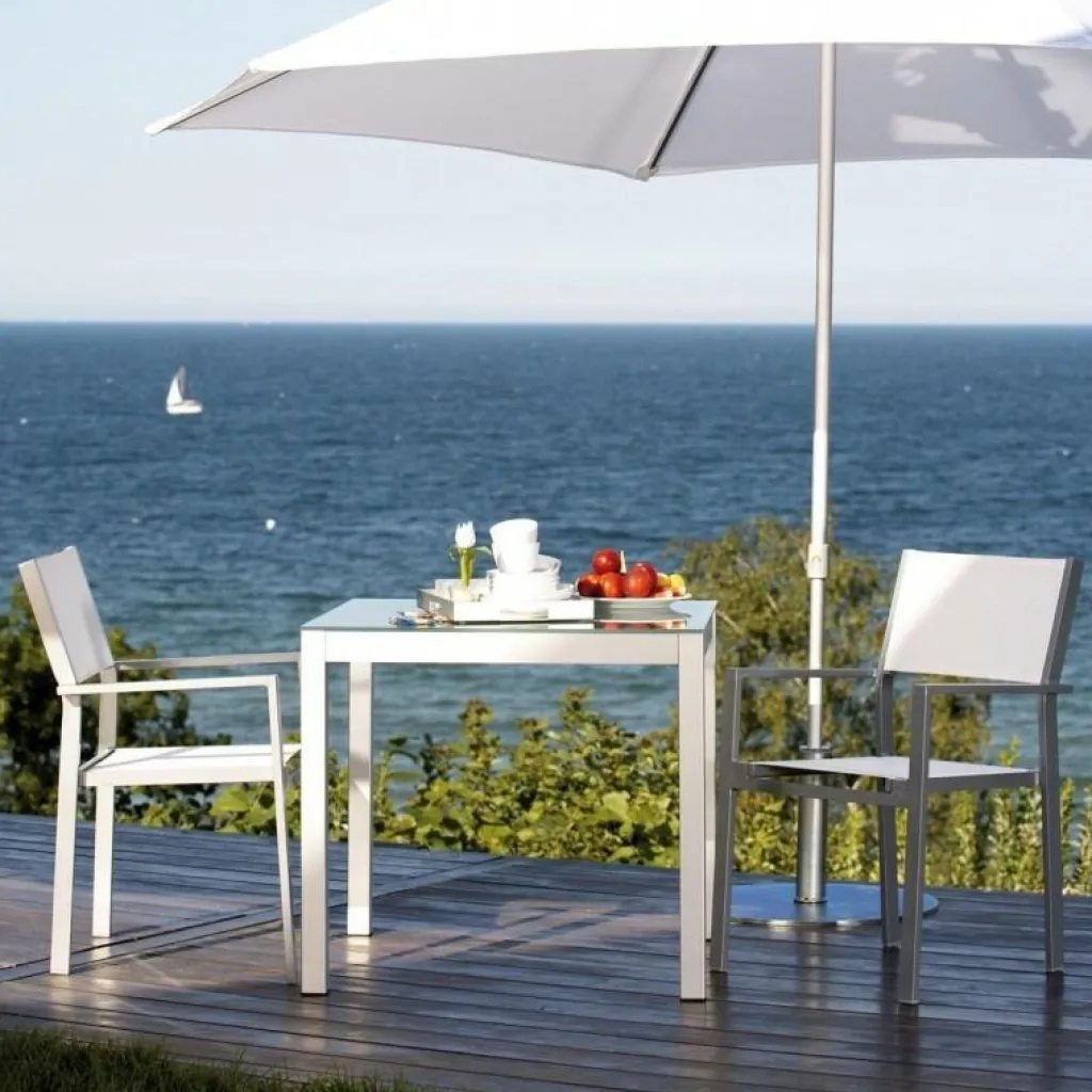 Stühle|Gartenstühle^Jan Kurtz Cubic Gartenarmlehnstuhl