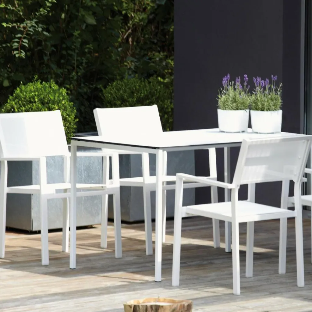 Stühle|Gartenstühle^Jan Kurtz Cubic Gartenarmlehnstuhl