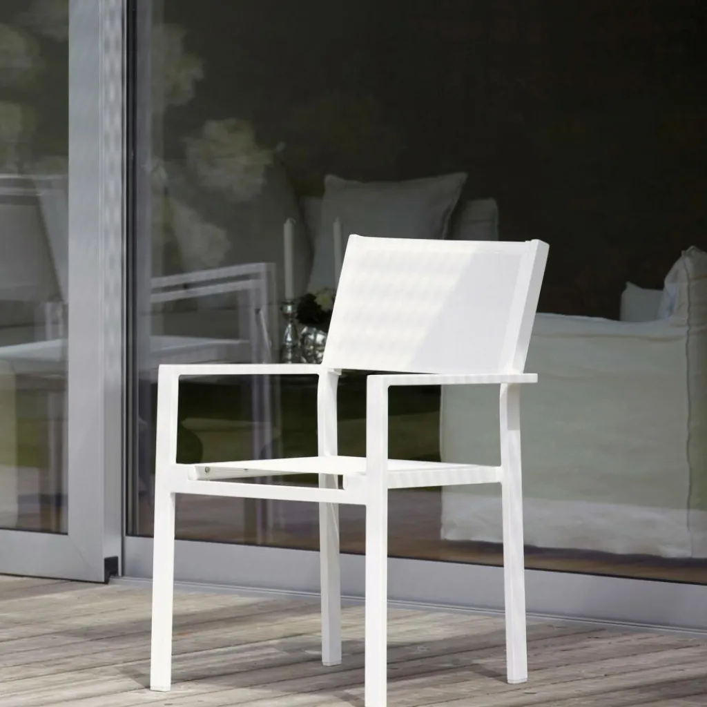 Stühle|Gartenstühle^Jan Kurtz Cubic Gartenarmlehnstuhl