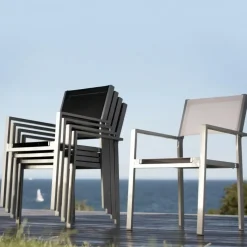 Stühle|Gartenstühle^Jan Kurtz Cubic Gartenarmlehnstuhl