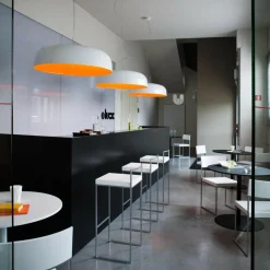 Lapalma Cubo S62 Barhocker Sitzfläche Leder H65cm| Barhocker