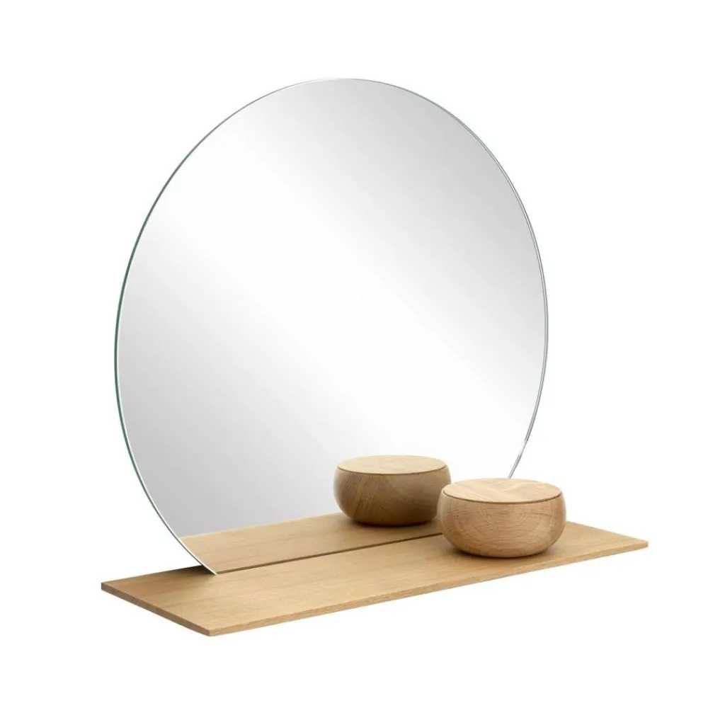 Spiegel|Spiegel^Schönbuch Cut Ablagebord mit Spiegel Ø 45cm