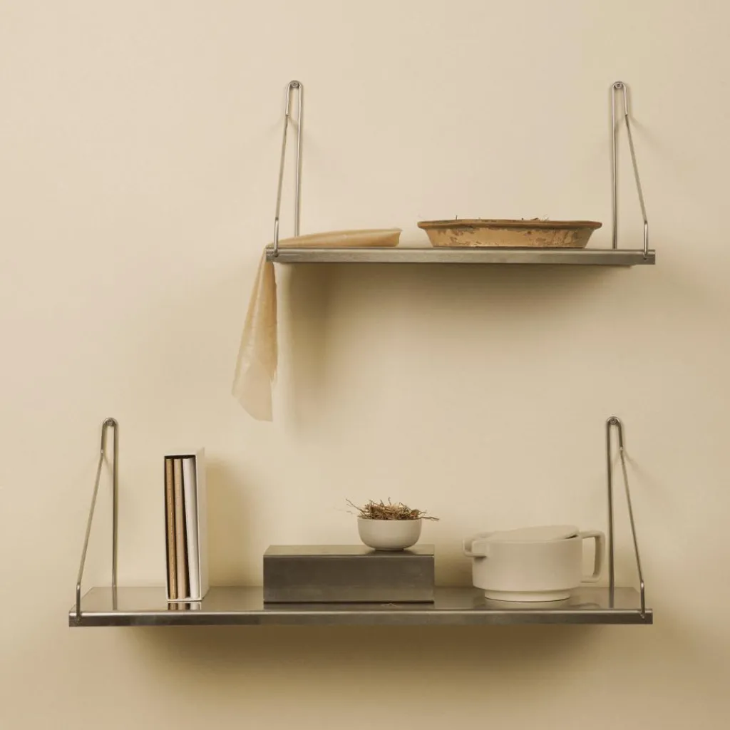 Gewürzregale^Frama D27 Wandregal Edelstahl