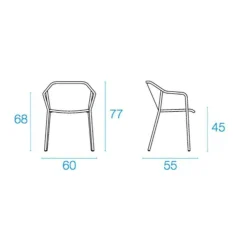 Emu Darwin Gartenarmlehnstuhl| Stühle|Gartenstühle