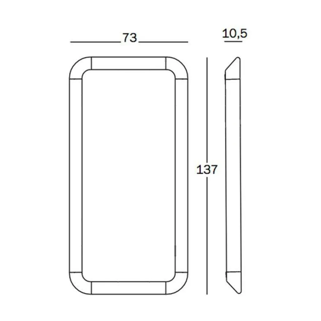 Magis Deja Vu Wandspiegel| Badaccessoires