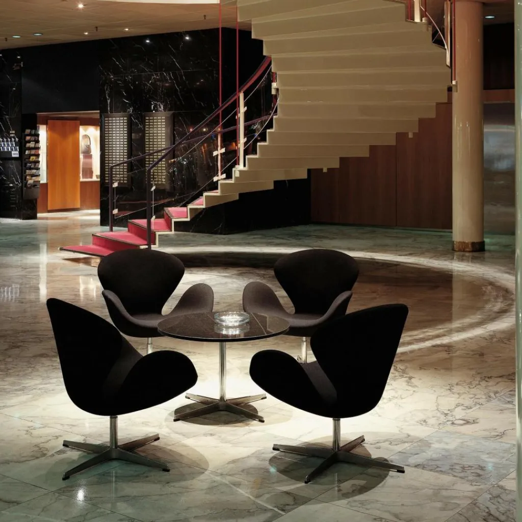 Sessel^Fritz Hansen Der Schwan™/ Swan™ Sessel Stoff