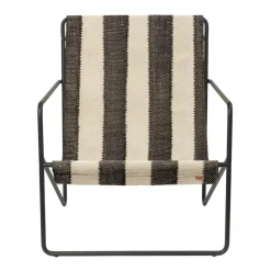 Sessel^Ferm Living Desert Loungestuhl Gestell schwarz