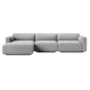 &Tradition Develius 3-Sitzer Sofa Chaiselongue links| Sofas