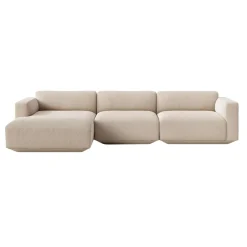 &Tradition Develius 3-Sitzer Sofa Chaiselongue links| Sofas