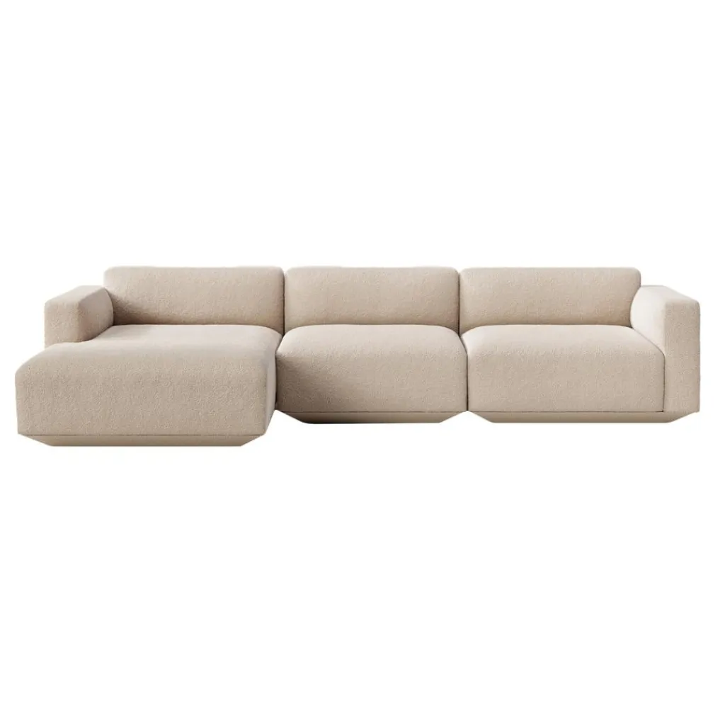 &Tradition Develius 3-Sitzer Sofa Chaiselongue links| Sofas