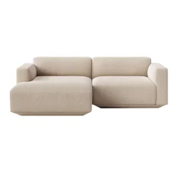 &Tradition Develius 2-Sitzer Sofa mit Chaiselongue links| Sofas
