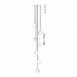 Kdln Dew 7 LED Pendelleuchte| Pendelleuchten