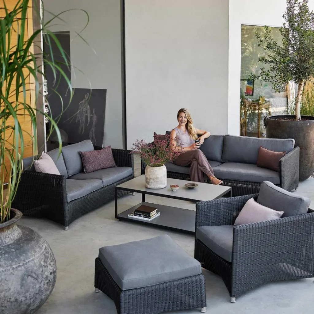 Cane-Line Diamond Gartenhocker| Hocker