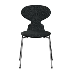 Stühle^Fritz Hansen Die Ameise™ Stuhl Vorne gepolstert Gestell verchromt