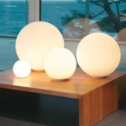 Nachttischleuchten^Artemide Dioscuri Tischleuchte