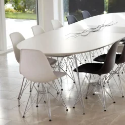 Andersen Furniture DK10 Esstisch ausziehbar Beine Chrom| Tische|Esstische