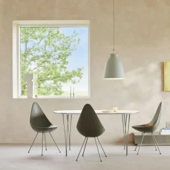 Fritz Hansen Drop™ Stuhl Gestell verchromt| Stühle