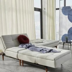 Innovation Living Dublexo Styletto Schlafsofa Holz dunkel 210x91cm| Sofas|Schlafsofas