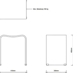Decor Walther DW 80 Badhocker| Hocker