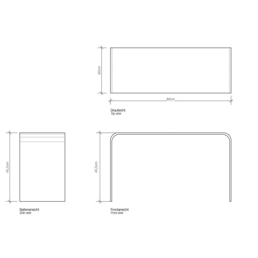 Decor Walther DW 80 Badhocker XL| Hocker