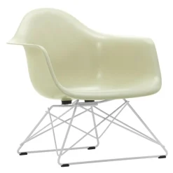 Sessel^Vitra Eames Fiberglass Armchair LAR Gestell weiß