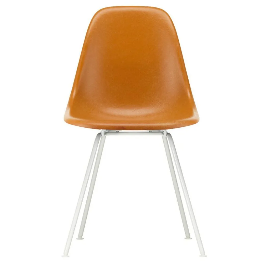 Stühle^Vitra Eames Fiberglass Side Chair DSX Gestell weiß