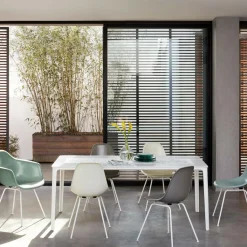 Stühle^Vitra Eames Fiberglass Side Chair DSX Gestell weiß