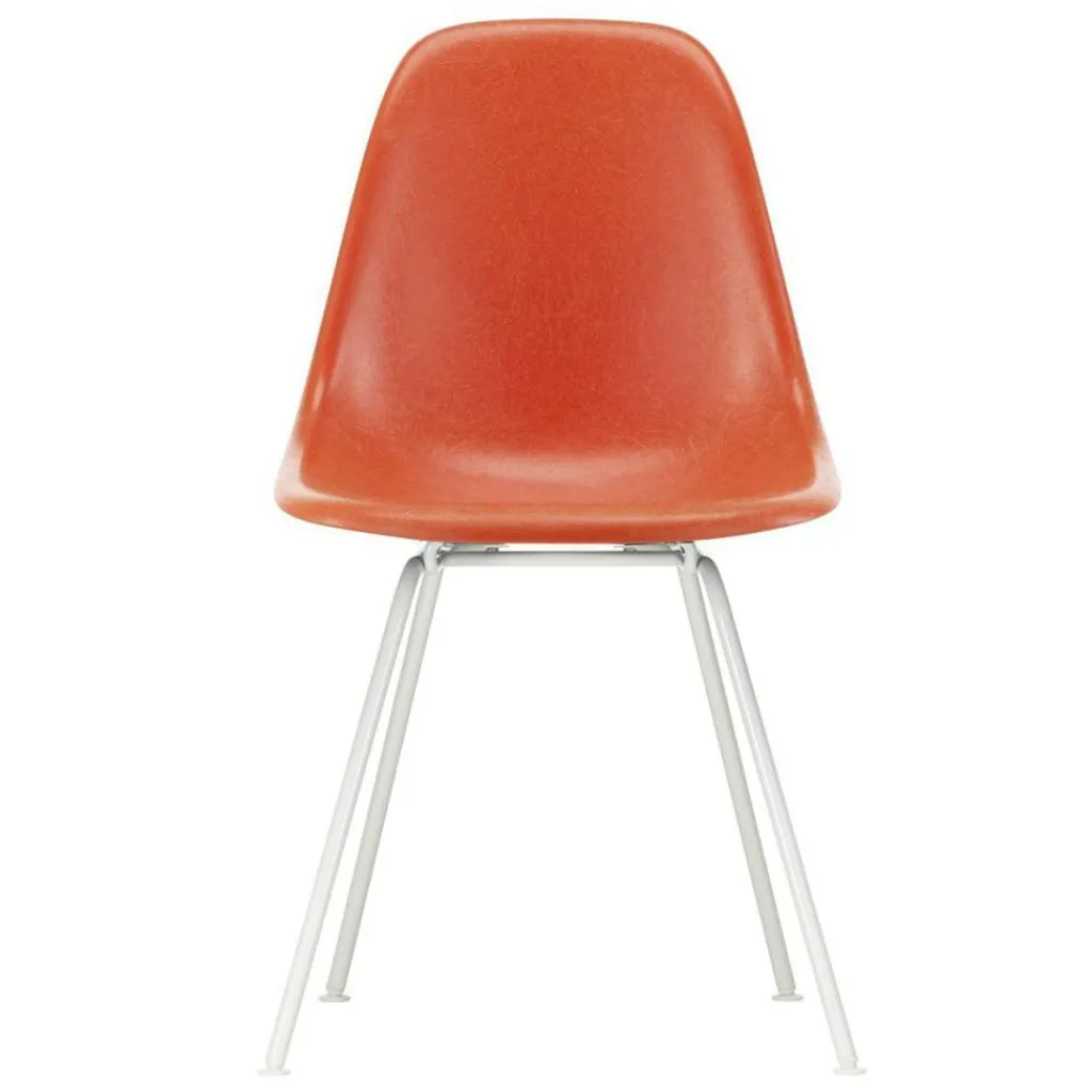 Stühle^Vitra Eames Fiberglass Side Chair DSX Gestell weiß