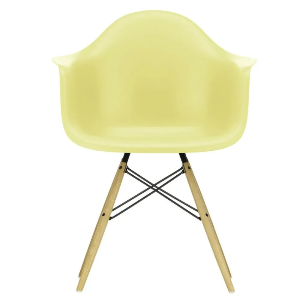 Stühle^Vitra Eames Plastic Armchair DAW RE Gestell Esche