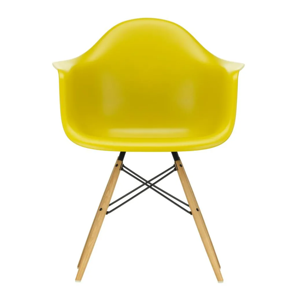 Stühle^Vitra Eames Plastic Armchair DAW RE Gestell Esche